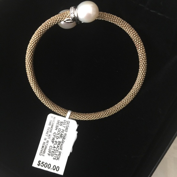 🆕 Pearl/Gold Bracelet - Picture 3 of 9